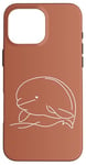 Coque pour iPhone 16 Pro Max Océan Arctique Habitats arctiques Recherche sonore Béluga Baleine