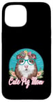 Coque pour iPhone 15 Maman de cochon d'Inde pour les propriétaires de cochons d'Inde éleveurs de cochons d'Inde