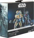 Star Wars The Black Series NED-B & Purge Trooper 6-Inch Action Figures Carbonize