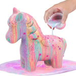 LAOESE Licorne Peinture Pouring pour Enfants (Lumineuse), Loisirs Créatifs Enfant Fille 5 6 7 8 ans, Cadeau Jouet Fille Garcon 4-12 ans, Licorne Activites Manuelles Bricolage Enfant, Idee Cadeau Noël