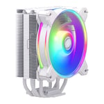 Cooler Master Hyper 212 Halo White Cooler, 1x120mm ARGB Fan, Aluminium Fins, 4x