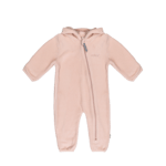 Baby fleecedress, dustypink