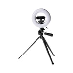 Praktica Full HD Webcam Ring Light and Tripod Kit (083ARP)