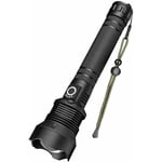 Peny - Lampe Torche led Ultra Puissante,Lampe de Poche Rechargeable 90000 Lumens Lampe de Poche XHP70 Ultra Puissante Ajustable Zoomable étanche