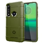 Rugged Shield Motorola Moto G8 Play skal - Grön