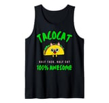 Tacocat Half Taco Half Cat Great Funny Tank Top