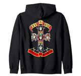 Guns 'n' Roses Appetite For Destruction Rock Music Band Zip Hoodie