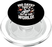 100 Days That's Out of This World Space Cosmic Twist Student PopSockets PopGrip for MagSafe