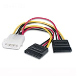 Molex to SATA Power Extension Cable Female Cable Adapter