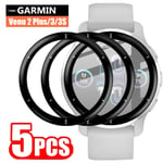 3D Böjda Mjuka Skyddsfilm för Garmin Venu 2 Plus Venu3 Venu 3S Smartwatch Tillbehör Klar Anti-Rep Skydd för Venu 2 Plus 2-pack