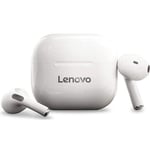 Lenovo LP40 LivePods - Écouteurs intra-auriculaires Bluetooth 5.0 avec boîtier de charge - Blanc