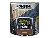 Ronseal ULTIMATE DECKING PAINT CHESTNUT 2.5L