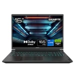 Gigabyte G6X 9KG 2024 Gaming Laptop- 16 Inch, 165Hz FHD, Intel Core i7-13650HX, RTX 4060 GPU, 16GB DDR5 4800MHz, 1x 1TB Gen4 SDD, Windows 11 Home, 2 Year Warranty, Dolby Atmos, G6X 9KG-43UK854SH