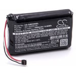 vhbw Batterie remplacement pour Garmin 361-00059-00, 020-00218-05, 010-01043-01 pour GPS, appareil de navigation (1800mAh, 3,7V, Li-polymère)