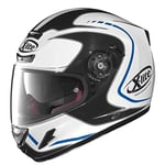 Casque intégral X-Lite X-702 GT Cosy - Couleur : Noir/Blanc/Bleu - Taille M (57/58)