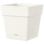 Pot de fleur - DEROMA - Quadro Save R - 31L - 35cm - Blanc