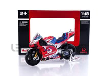 MAISTO 1/18 - DUCATI DESMOSEDICI GP21 - MOTO GP SEASON 2021 34379Z