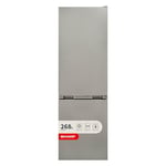 SHARP SJ-BB04DTXSE2-EN 60/40 Combi Fridge Freezer with NanoFrost, 170x54cm, E Rated, Silver