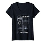 Star Wars The Force Awakens Tie Fighter First Order V-Neck T-Shirt