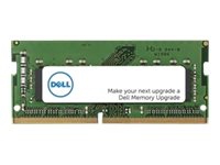 Dell - DDR4 - modul - 8 GB - SO DIMM 260-pin - 3200 MHz / PC4-25600 - 1.2 V - ej buffrad - icke ECC - Uppgradering - för Inspiron 15 3530 Latitude 5520 OptiPlex 3090, 5490, 70XX, 7490 Precision 7560