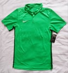 Nike Dry Polo Shirt Mens Small Green Dri-Fit Lightweight  Breathable Golf Casual