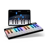 Gemini Sound PianoProdigy: GPP-101 24-Key Light-Up Wireless MIDI Keyboard | Must Connect to iOS/Android Device for Sound | Expandable, Bluetooth, Portable - Ideal for Young Musicians Learning Piano