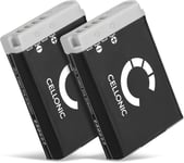 2X Batterie Remplacement NB-13L 1050mAh pour Canon PowerShot G7 X Mark II G1x Mark III G5 X G9 X Mark II PowerShot SX740 HS SX 620 HS SX720 HS SX730 HS Appareil Photo caméra Action cam accu