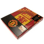 Manchester United FC REVERSIBLE Single Duvet Set PL Official Merchandise NEW UK