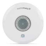 HomeMatic IP 142722 A0 Intérieur détecteur de Mouvement avec capteur de luminosité – Blanc, Blanc, 150587A0, 1.5 voltsV