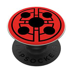 Miraculous Shanghai Ladybug Grille PopSockets PopGrip - Support et Grip pour Smartphone/Tablette avec un Top Interchangeable