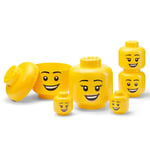 LEGO Minifigures Storage Head 6-Piece Set Ideal for Storage & Play