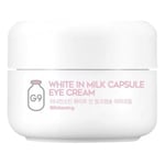 G9 Skin Ansiktsvård Cream & Toner White in Milk Capsule Eye Cream 30 g (7.976,00 kr / 1 kg)