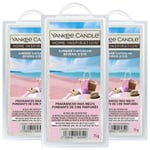 Yankee Candle Wax Melts Scented Home Room Fragrance Summer Daydream 75g x3