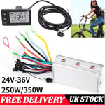 24V-36V 350W Brushless DC Motor Speed Controller Fits Electric Scooter E-Bike UK