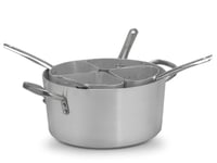 Cocotte Pardini Aluminium Moyenne 4 Panneaux CM 40