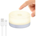 Veilleuse de Nuit pour Bébé, Mini Lampe Tactile Rechargeable, Sans Fil led pour Enfants, Lampe de Chevet Portable pour L'allaitement, Lampe de