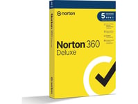 Norton Norton 360 Deluxe 50Gb +Vpn 1 Användare För 5 Enheter I 1 År - Box