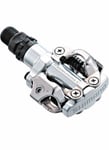 Shimano PD M520 SPD Clipless MTB Pedals +Cleats - Silver