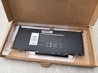 NY! Batteri för Dell Latitude 7280 7290 7380 7390 7480 7490 Series F3YGT 7.6V 44Wh 5800mAh