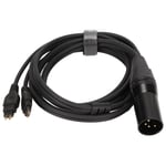 C&acirc;Ble De Mise &agrave; Niveau De Casque Xlr M&acirc;Le &agrave; 4 Broches, Pour Sennheiser Hd650 Hd600 Hd580 Hd660s Hd58x Hd565 Hd545 Hd535 Hd6xx