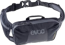 EVOC Hip Pouch 1 Hip Bag, Fanny Pack, Hip Pouch for Bike Tours & Trails (1 l Capacity, AIR PAD System for Optimal Wearing Comfort, 2 Hip Belt Pockets, 2 Additional Pockets), Black