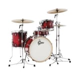 Gretsch Drums Catalin Club 12x8TT 14x14FT 20x14BD 14x55SD Chrome HW Gloss crimson Bu