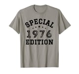 Year Of Birth 1976 Birthday Design Vintage Born In 1976 T-Shirt