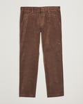 NN07 Theo Regular Fit Corduroy Chinos Shitake