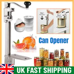 Heavy Duty Large Commercial Can Opener Counter Bench Top Cast Steel Table Mount