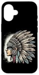 Coque pour iPhone 16 Aztec Warrior Mask Ancient Civilization Mexican Heritage