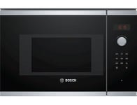 Bosch BFL523MS1F, Série 4, Micro-ondes, Encastrable, Inox