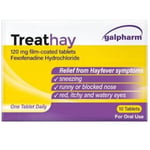3 x TREATHAY Fexofenadine 120mg Hayfever Tabs (10 pack) - ALLEVIA alternative