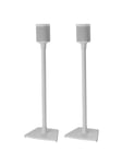 Sanus Floor Stand for Sonos One SL Play:1 Play:3 Pair White