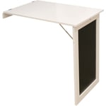 Table murale pliante avec tableau ardoise Ezio